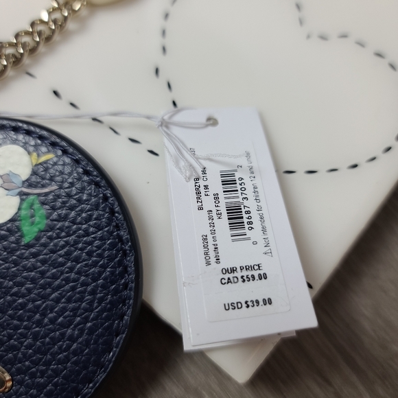 Kate Spade Keychain with Floral Print - Picture 6 of 6